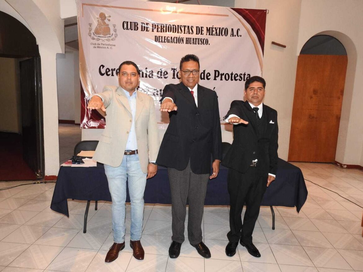 TOMA PROTESTA NUEVA DIRECTIVA DEL CLUB DE PERIODISTAS DE MÉXICO DELEGACIÓN HUATUSCO (1)